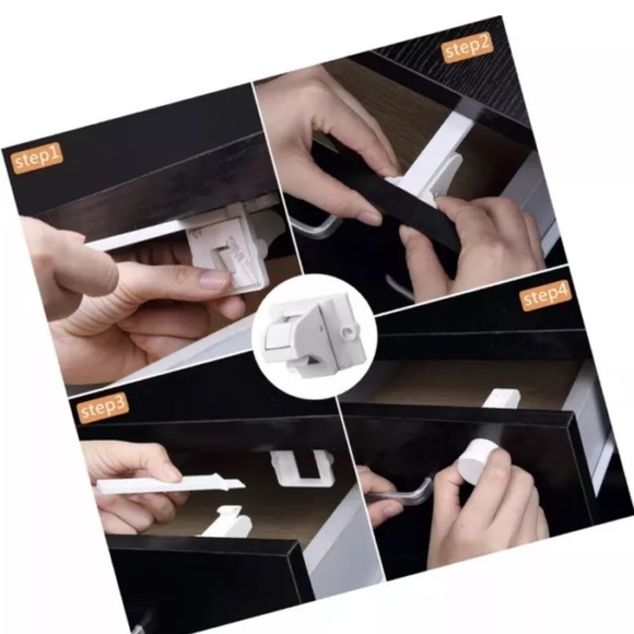 🆕 VMAISI Magnetic Cabinet Locks SEALED - Picture 8 of 16